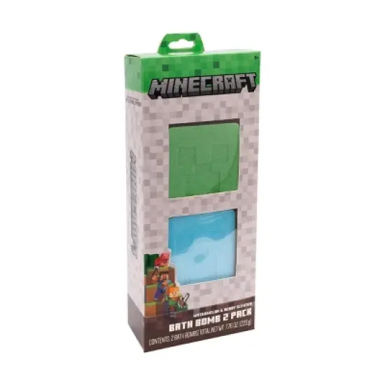 Minecraft Bath Bomb Set - 2pk image {2}