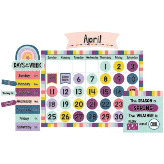 Teacher Created Resources&reg; Oh Happy Day Calendar Bulletin Board Set image {3}