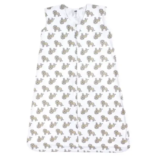 Hudson Baby Infant Boy Cotton Sleeveless Wearable Sleeping Bag, Sack, Blanket, Lions image {1}