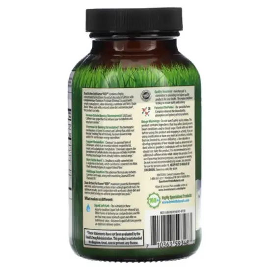 Irwin Naturals Dual-Action Fat Burner Red, 75 Softgels image {2}