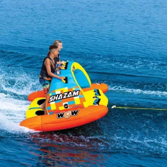 WOW Shazam 2-Person Standing Steerable Towable image {9}