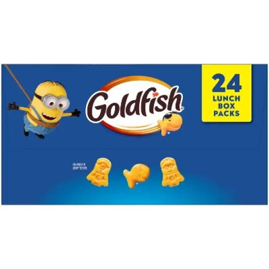 Goldfish Minions Cheddar Crackers Multipack - 18oz/24ct image {2}