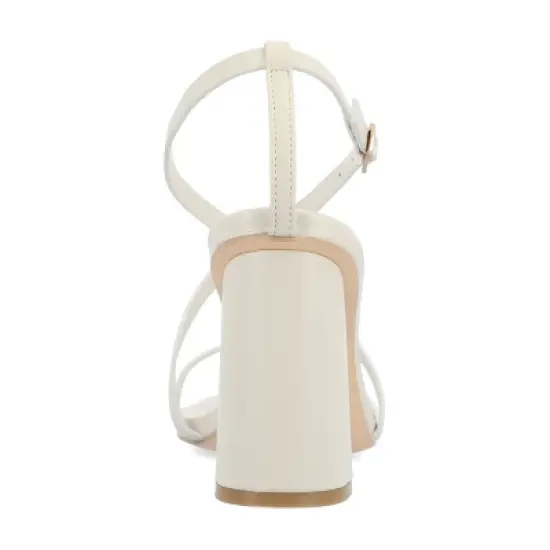 Journee Collection Womens Lenorra Tru Comfort Foam Covered Block Heel Sandals image {2}