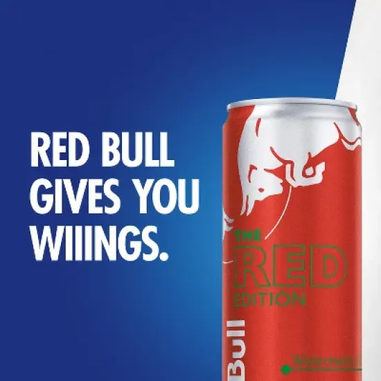 Red Bull Red Edition Energy Drink - 12 fl oz Can image {3}