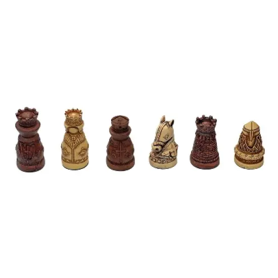 WE Games Fancy Medieval Themed Chess Set - 15 in. image {3}