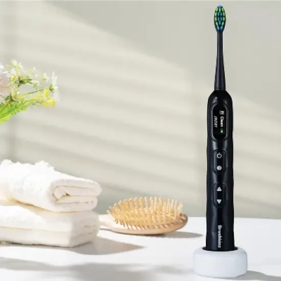 Novelty Gift Brushkinz Electric Toothbrush Personalized Sonic Electric Toothbrush for Adults - Custom Name Input, 5 Modes - Waterproof Toothbrush image {7}