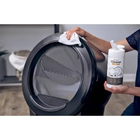 Whisker Cleaner Wipes: Pet Waste Accessories for Cats, Cotton, 30-Pack image {2}