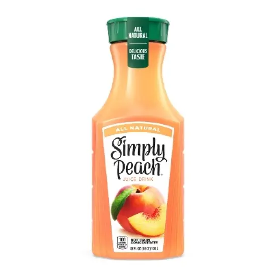 Simply Peach Juice Drink - 52 fl oz image {10}