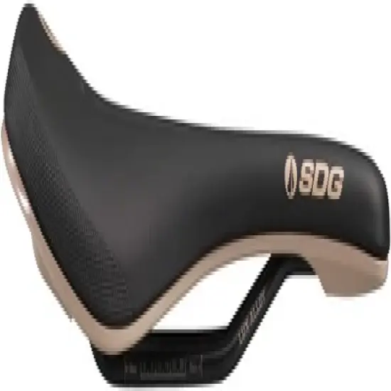 SDG Bel-Air V3 MAX Saddle - Lux-Alloy, Black/Tan, Sonic Welded Sides image {1}
