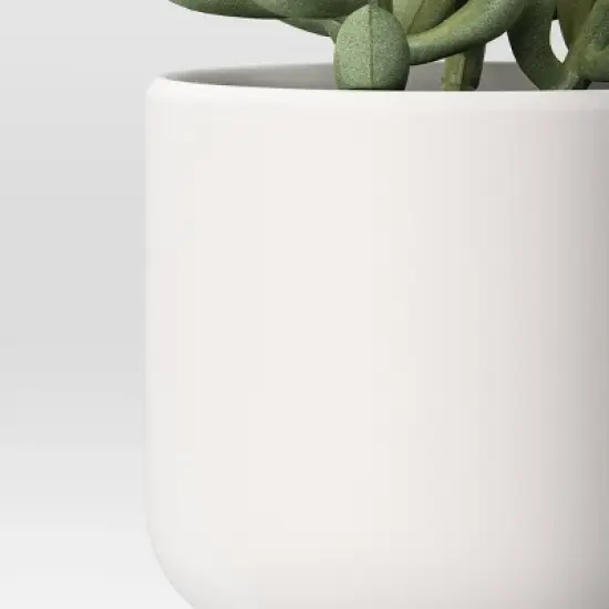 Artificial Succulent Plant - Threshold&trade;: Indoor Greenery, Faux Succulent in Melamine Pot image {3}