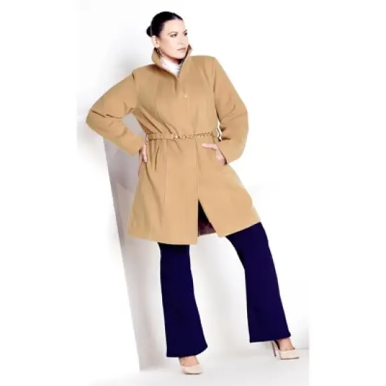 Women's Plus Size Shiloh Jacket - caramel | ARNA YORK image {9}