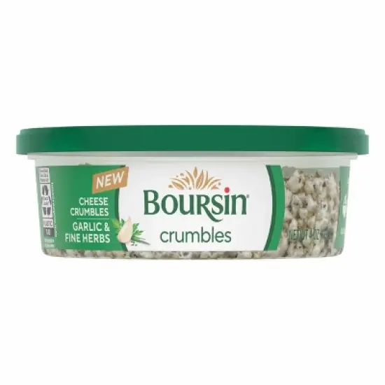 Boursin Crumbles Garlic and Herbs Cheese - 4oz image {1}