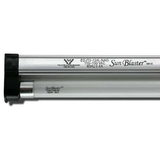 SunBlaster 24" 24W Strip Light Fixture Grow Kit, 2 Foot (Certified Refurbished) image {1}