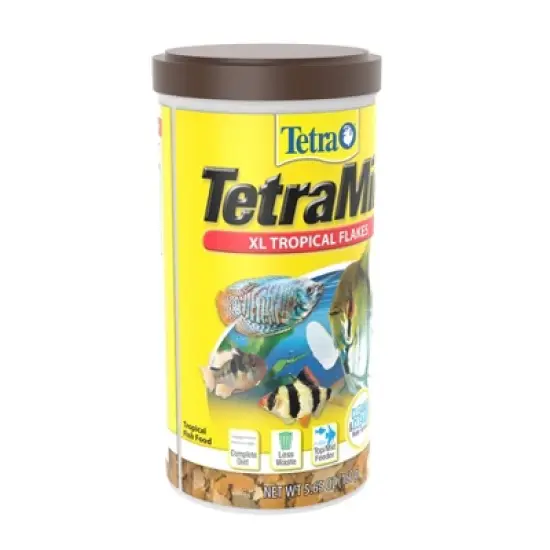 Tetra Tropical Large Flakes Nutritionally Balanced Fish Flavor Dry Fish Food - 5.65oz image {5}