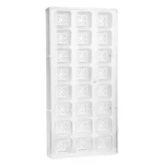 O'Creme Polycarbonate Chocolate Mold Gift Box, 24 Cavities image {1}