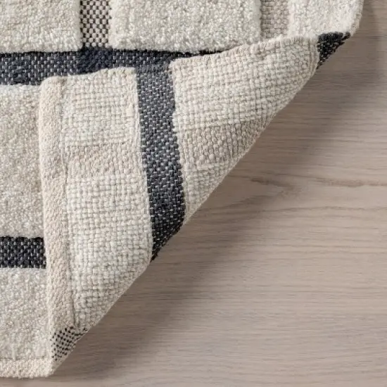 Nuloom Rowena Checked Wool Area Rug image {4}