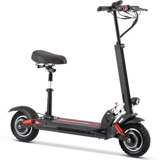 MotoTec Thor 60v 2400w Lithium Electric Scooter Black image {2}