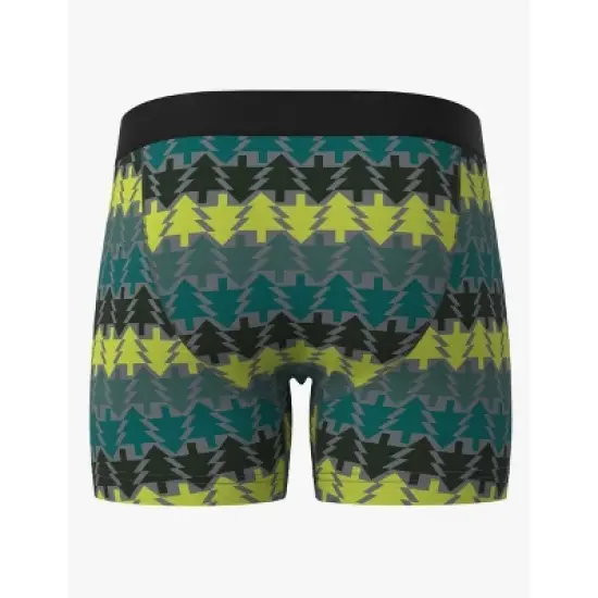 Men's Trees/Solids Boxer Briefs 4pk - Original Use&trade; Green image {2}