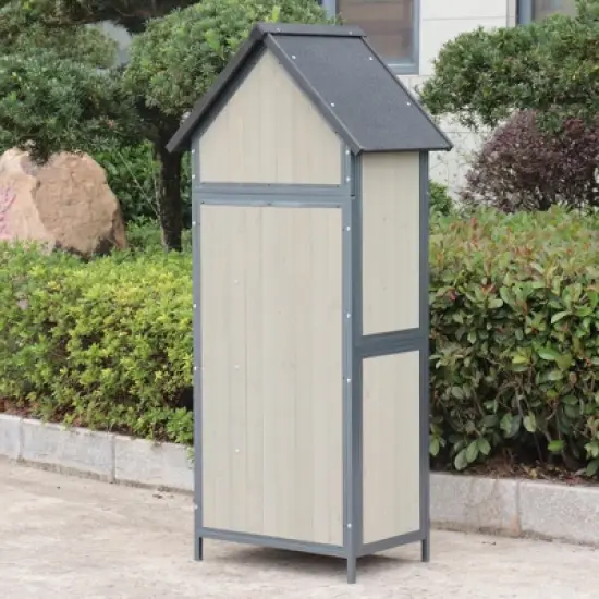 Sheds Outdoor Storage,Garden Shed with Metal Frame Structure and Adjustable Shelves, for Backyard Garden Patio Lawn image {6}