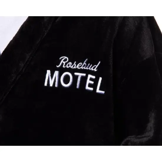Schitt's Creek Gift Luxury Bathrobe Robe - Rosebud Motel and Rose Apothecary image {2}