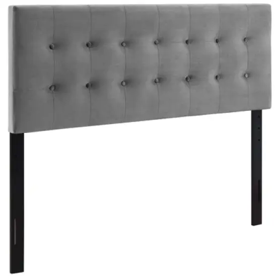 Emily Full Biscuit Tufted Performance Velvet Headboard - Modway image {6}