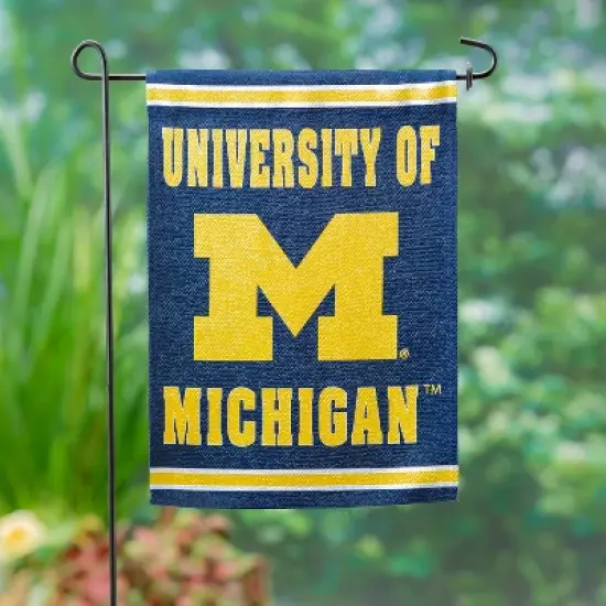 Embossed Suede Flag, GDN Size, University Of Michigan image {2}