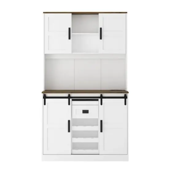 Bella Depot 72''H Kitchen Pantry Cabinet image {9}