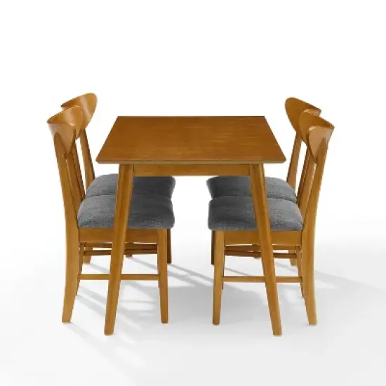 5pc Landon Rectangle Dining Set with Wood Chairs - Crosley image {2}