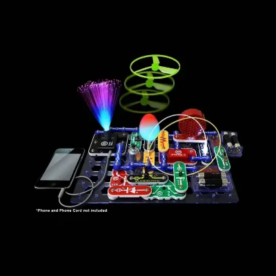 Snap Circuits Light Science Kits: Educational Focus on STEM & Fine Motor Skills with Model Base & LED Components image {1}