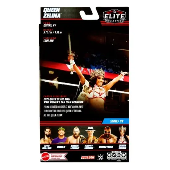 WWE Elite 99 Queen Zelina Vega Action Figure image {1}
