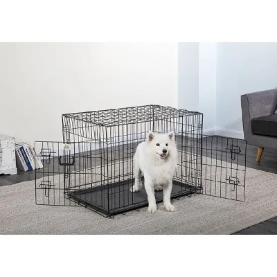 Go Pet Club 2 Door Foldable Metal Dog Crate 19" to 54" Long MLD-19 image {7}