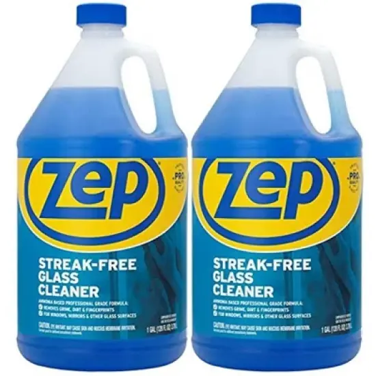 Zep Streak-Free Glass Cleaner &ndash; Ammonia-Based Formula &ndash; 1 Gallon image {8}
