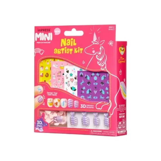 imPRESS Press-On Manicure Mini Kids' Nail Artist Kit - 31ct image {6}