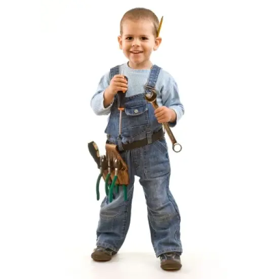 Toy Time Kids' Toy Handyman Kit and Tool Belt Set - 20 Pcs. image {6}