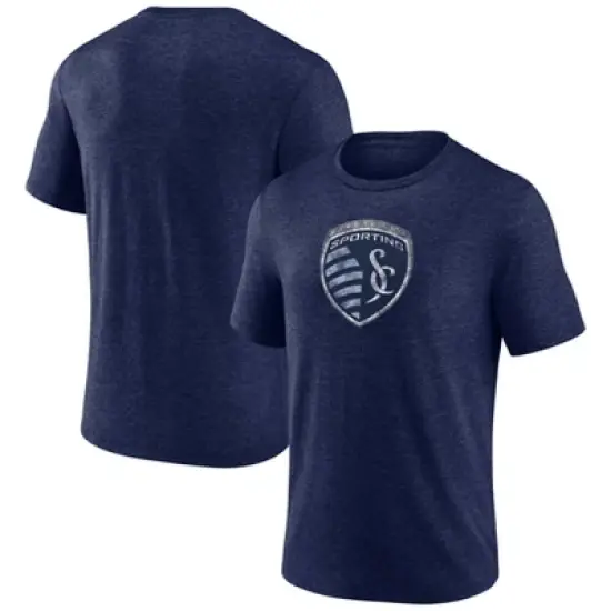 MLS Sporting Kansas City Men's Throwback Tri-Blend T-Shirt image {3}