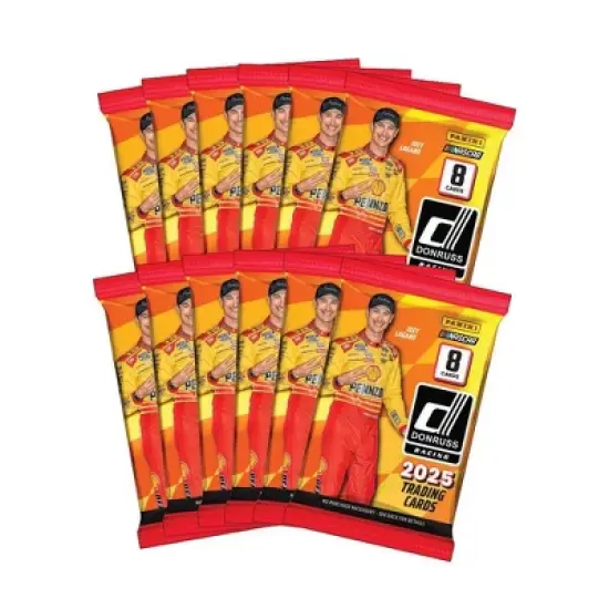 2025 Panini NASCAR Donruss Racing Trading Card Mega Box image {2}
