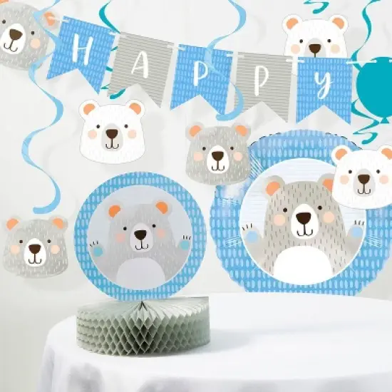 24ct Bear Print Party Cups image {3}