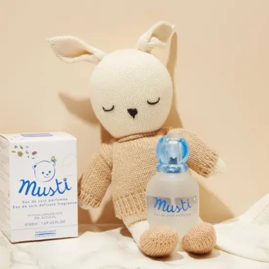 Mustela Musti Eau de Soin Spray Baby Perfume Alcohol Free Fragrance - 1.69 fl oz image {4}