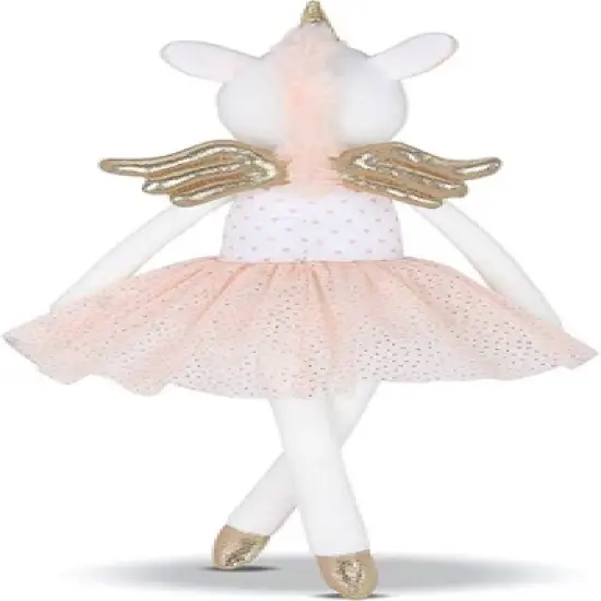 Bearington Twinkles Soft Plush Unicorn Tooth Fairy Doll, 14 Inches image {3}