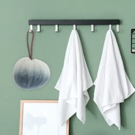 Unique Bargains Two Colors Bath Shower Loofah Sponge 1 Pc image {4}