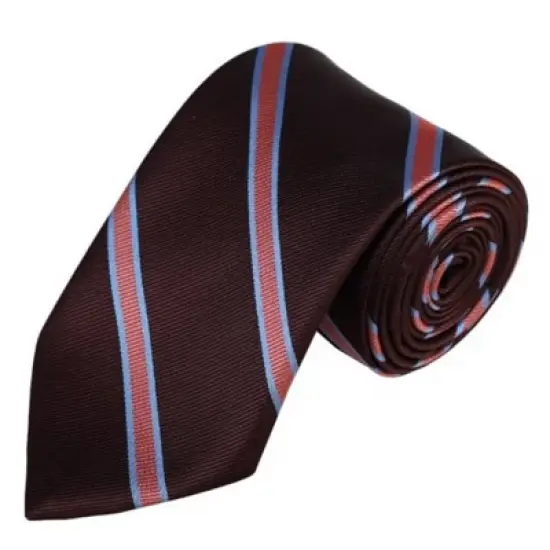 Men's Stripe 3.25 Inch Wide And 58 Inch Long Woven Neckties image {32}