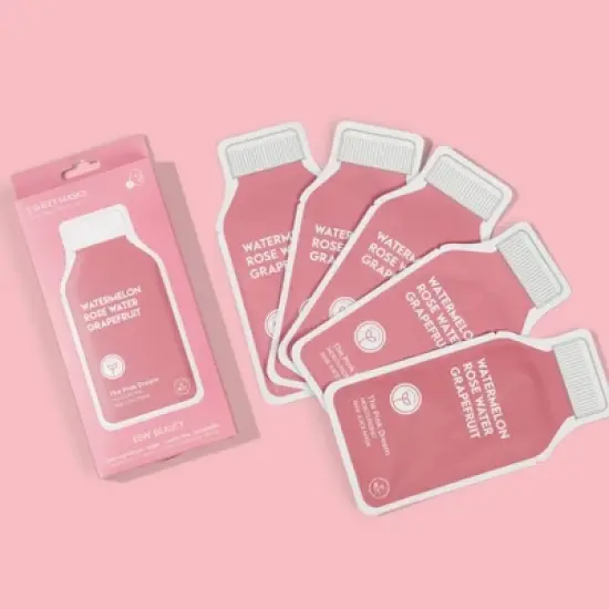 ESW Beauty The Pink Dream Moisturizing Raw Juice Mask - 5ct/4.25oz image {5}