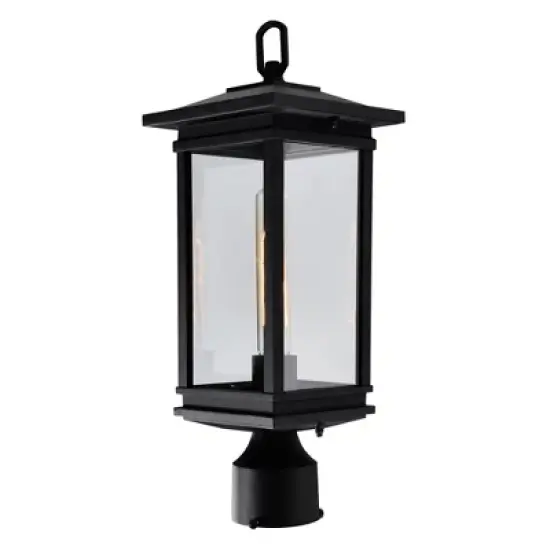 CWI Lighting,Oakwood 1 Light Outdoor Black Lantern Head image {1}