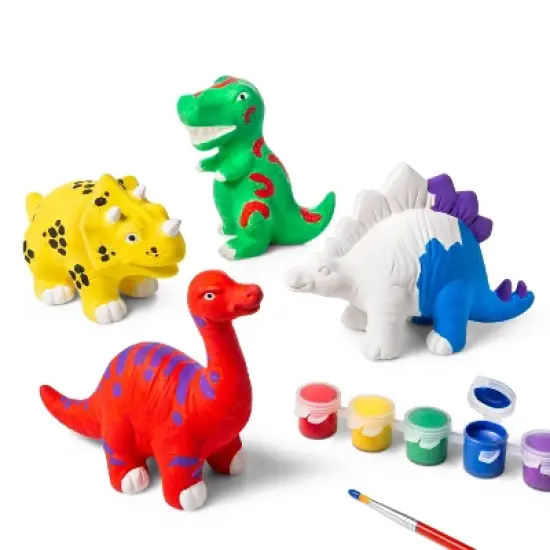Paint-Your-Own Ceramic Dinosaurs Kit - Mondo Llama&trade; image {3}