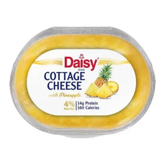 Daisy Cottage Cheese with Pineapple - 6oz image {3}
