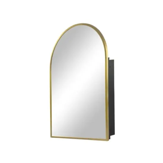 PexFix 24" Wall-Mounted Floating Bathroom Vanity with Cabinet Mirror Modern Curved Edge Storage Bathroom Cabinet in Walnut with Ceramic Basin image {6}