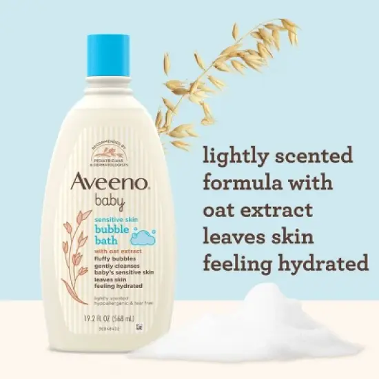 Aveeno Baby Bubble Bath - 19.2 fl oz image {4}