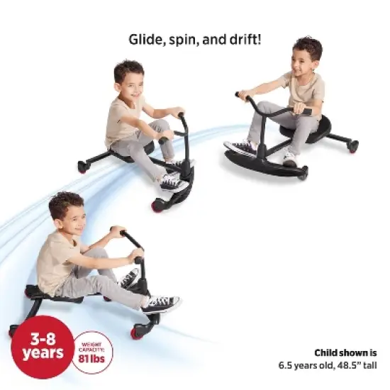 Radio Flyer Stingray Ride-On: Steel & Polypropylene, Ages 3-8, 81 lb Capacity image {3}