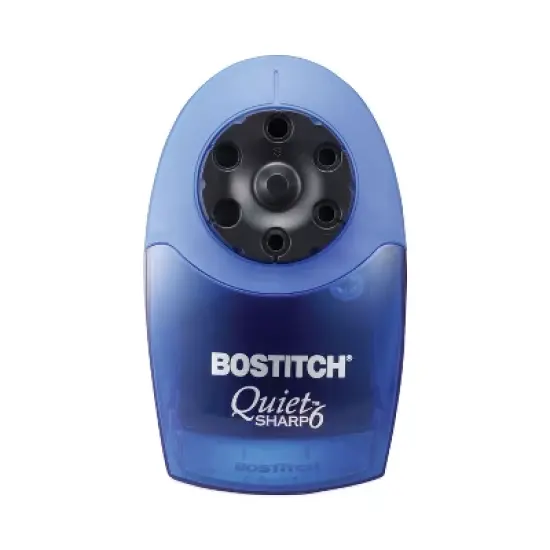 Bostitch QuietSharp 6 Classroom Electric Pencil Sharpener AC-Powered - Blue image {2}