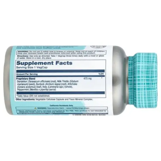 Solaray Liver Blend SP-13&trade;, 100 VegCaps image {1}